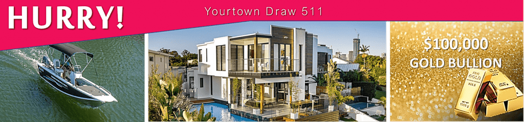 yourtown prize home draw 511