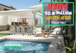 endeavour lotteries, endeavour prize home, endeavour draw 467