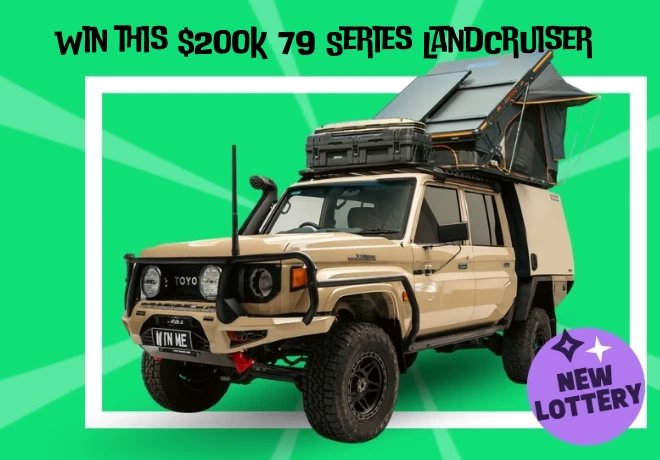Endeavour Lotteries Win a landcruiser