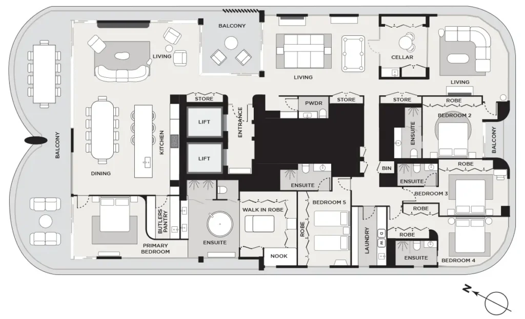 RSL draw 433 floorplan RSL draw 433 floorplan