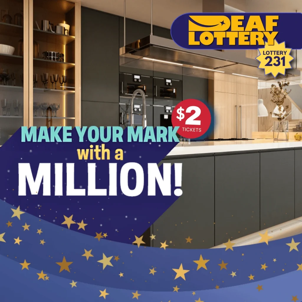 Deaf Lottery 231 front tile Deaf Lottery