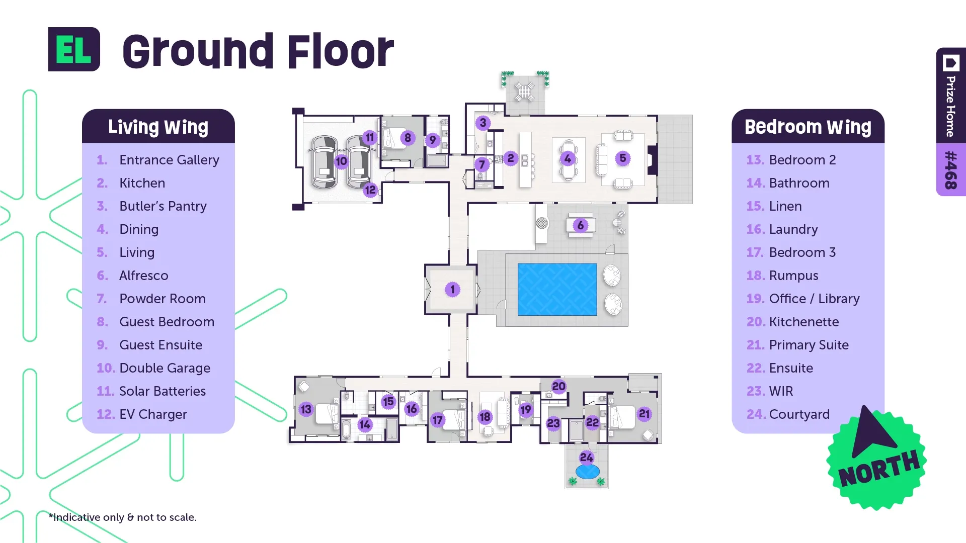 Endeavour 468-Floor Plan-Ground