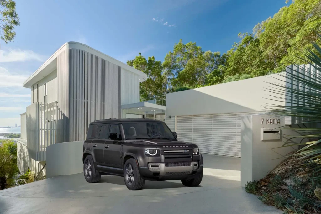 RSL434 exterior with car RSL 434 Currumbin dream home art union