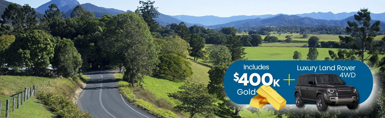Currumbin Valley and Gold Coast hinterland near Dream Home Art Union Draw 434