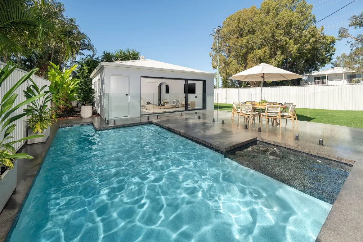 endeavour draw 469 pilates studio by pool