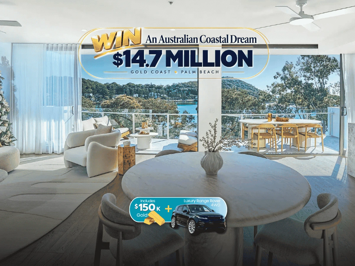 Dream Home Art Union Draw 435 prize home, Palm Beach, Gold Coast